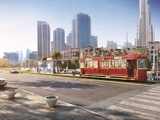 В Дубае появился первый туристический трамвай